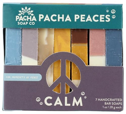 Pacha Soap Calm Peaces Bar Soap - 7 oz, Multicolor Avelisse