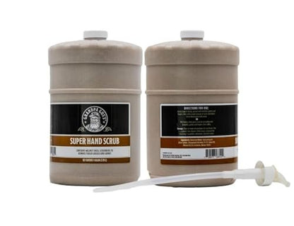 Grandpa Gus's Super Hand Scrub – Natural Walnut Shell Scrubber & Degreaser for Mechanics & Constructors, 1 Gallon Avelisse
