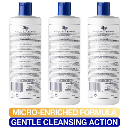 Mane 'n Tail Original Formula Shampoo for Thicker, Fuller, Stronger Hair - 16 oz (Pack of 3)