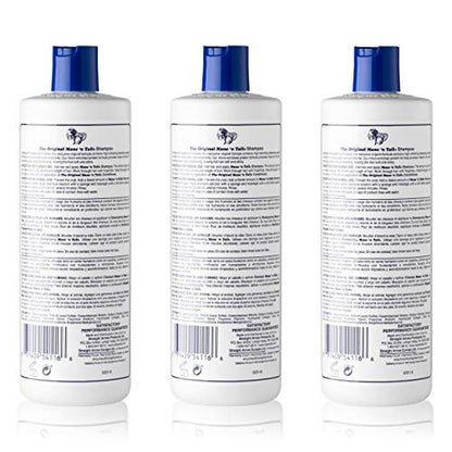 Mane 'n Tail Original Formula Shampoo for Thicker, Fuller, Stronger Hair - 16 oz (Pack of 3)