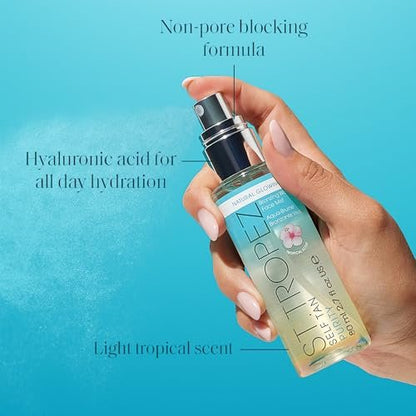 St.Tropez Self Tan Purity Bronzing Water Face Mist - Natural Sunkissed Glow with Hyaluronic Acid & Antioxidants, Vegan & Cruelty-Free, 2.7 Fl Oz