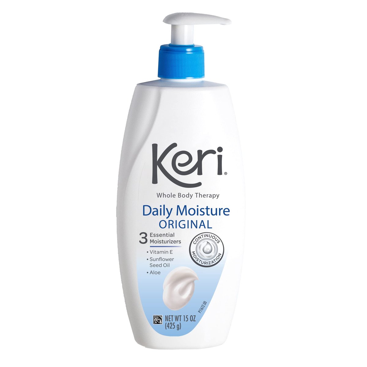Keri Original Daily Moisture Lotion - 15 oz | Hydrating Body Lotion for Dry Skin Avelisse