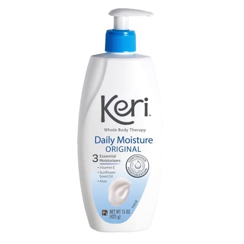 Keri Original Daily Moisture Lotion - 15 oz | Hydrating Body Lotion for Dry Skin Avelisse