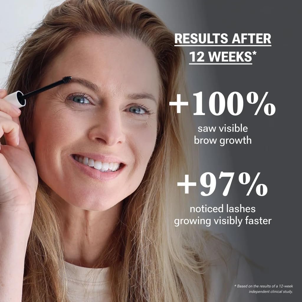 NULASTIN Eyelash & Brow Serum Dual System – Lash & Brow Enhancing Serums with Keratin & Peptides for Fuller Looking Lashes & Brows (2 Count, 0.1 Fl Oz Each) Avelisse