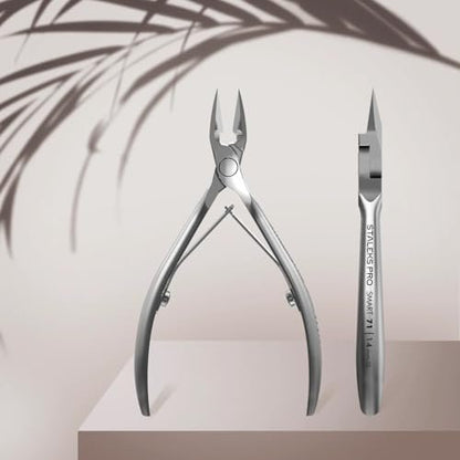 STALEKS PRO Smart 71 14mm Professional Ingrown Toenail Nippers – High Alloy Stainless Steel for Pedicure Avelisse