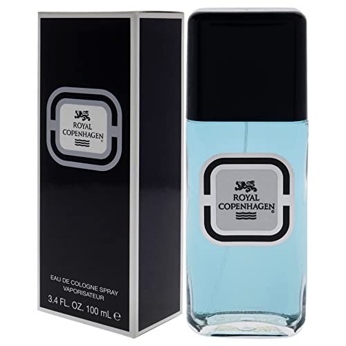 Royal Copenhagen Musk Eau de Cologne Spray for Men, 3.3 oz Avelisse