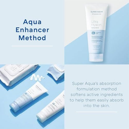 MISSHA Super Aqua Ultra Hyalron Cleansing Foam for Hydrating Cleanse
