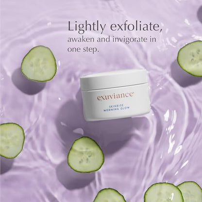 EXUVIANCE SkinRise Morning Glow Anti-Aging Facial Toning Pads with PHA & Green Tea - 60 Pads Avelisse
