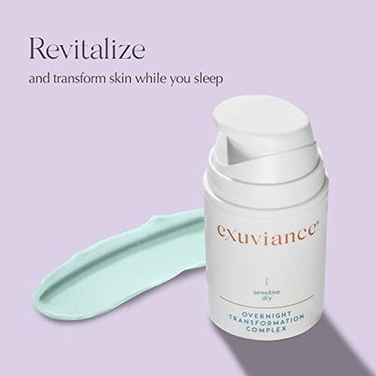 EXUVIANCE Overnight Transformation Complex Hydrating Night Cream with Hyaluronic Acid, Non-Comedogenic 50 g Avelisse