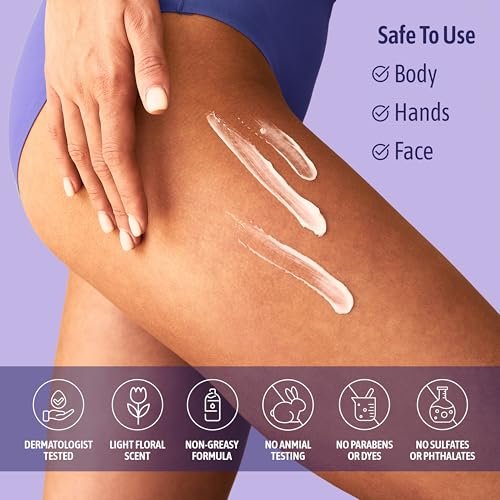 Nature Well Collagen Peptide Cream for Face, Body & Hands – Firming Anti-Aging Moisturizer for Crepey & Dry Skin, 10 oz Avelisse