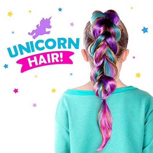 Original Stationery Hair Chalk Pens for Kids - 10-Pack Washable Temporary Hair Color Set with Metallic & Vibrant Shades Avelisse