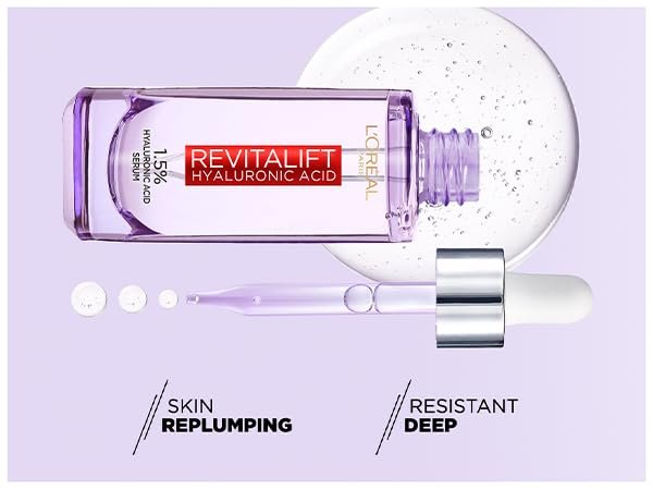 L'Oreal Paris Revitalift Filler [+Hyaluronic Acid] 1.5% Pure Concentrated Hyaluronic Acid Dropper Serum Avelisse