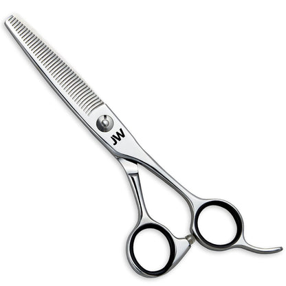 JW TS40 Blending, TS14 Thinning & TS7 Texturizing Trio Professional Shears - Stainless Steel