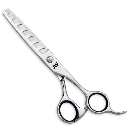 JW TS40 Blending, TS14 Thinning & TS7 Texturizing Trio Professional Shears - Stainless Steel