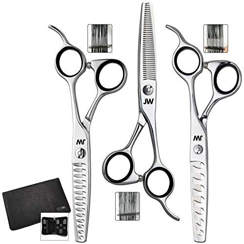 JW TS40 Blending, TS14 Thinning & TS7 Texturizing Trio Professional Shears - Stainless Steel - görsel 2