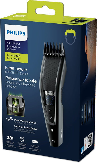 Philips Hair Clipper Series 7000 HC7650/14 - Washable, DualCut Technology, 6 Accessories Avelisse