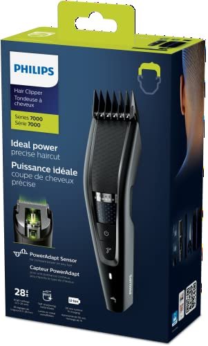 Philips Hair Clipper Series 7000 HC7650/14 - Washable, DualCut Technology, 6 Accessories Avelisse