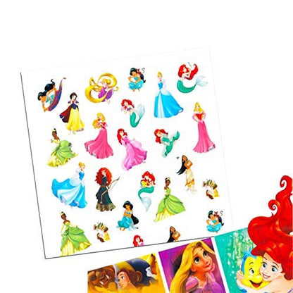 Disney Tattoos Party Favors Mega Assortment – 7 Packs, Over 175 Temporary Tattoos Featuring Princess, Toy Story, Frozen, Cars, Lion King & More Avelisse