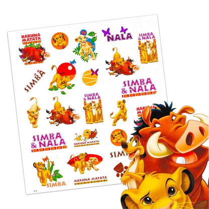 Disney Tattoos Party Favors Mega Assortment – 7 Packs, Over 175 Temporary Tattoos Featuring Princess, Toy Story, Frozen, Cars, Lion King & More Avelisse