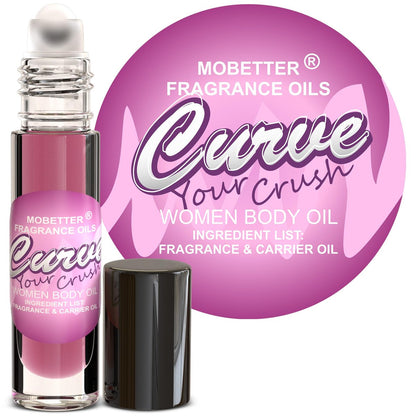 MOBETTER FRAGRANCE OILS Curve Your Crush Women Fragrance Body Oil - 0.33 Fl Oz Avelisse