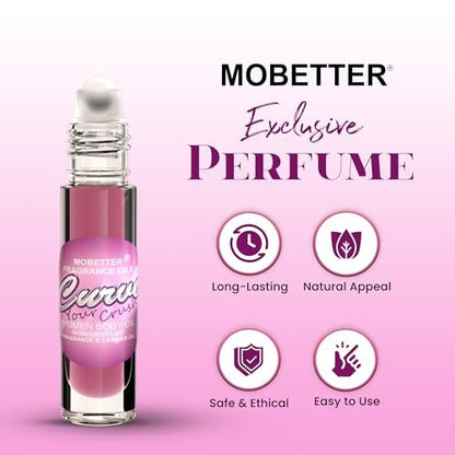 MOBETTER FRAGRANCE OILS Curve Your Crush Women Fragrance Body Oil - 0.33 Fl Oz Avelisse