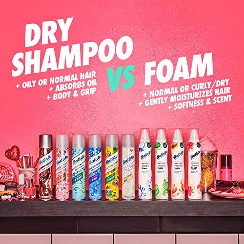 Batiste Waterless Cleansing Foam Cleanse + Shine with Coconut Milk, 3.6 OZ - No Water Dry Shampoo Foam - görsel 6