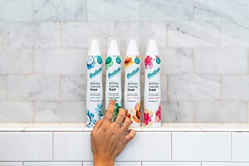 Batiste Waterless Cleansing Foam Cleanse + Shine with Coconut Milk, 3.6 OZ - No Water Dry Shampoo Foam - görsel 10