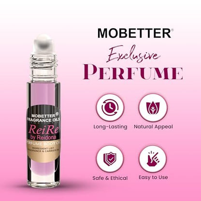 MOBETTER FRAGRANCE OILS ReiRe by Reidona Perfume Body Oil for Women - 0.33 Fl Oz Avelisse