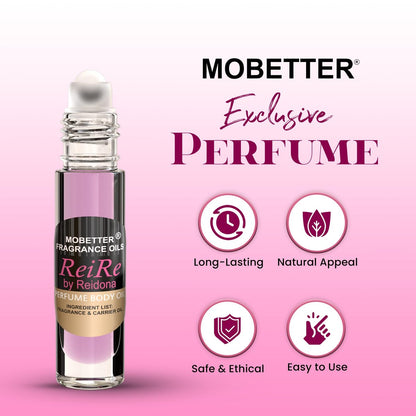 MOBETTER FRAGRANCE OILS ReiRe by Reidona Perfume Body Oil for Women - 0.33 Fl Oz Avelisse