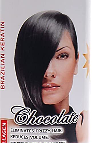 Kera Diamond Keratin Treatment Chocolate Restore with Vitaminas - 16 oz Hair Mask & Conditioner Avelisse
