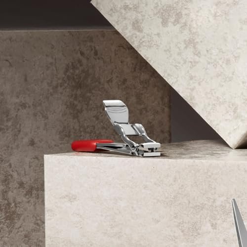 Victorinox Nail Clipper – Stainless Steel with Red Lanyard Hole, Standard Size - görsel 5