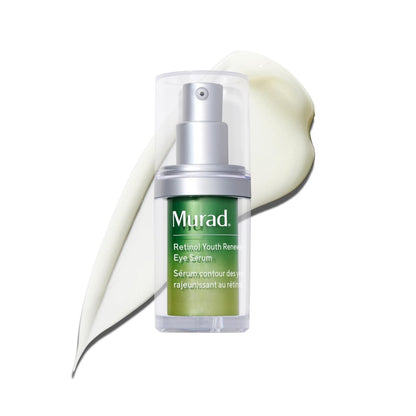 Murad Retinol Youth Renewal Eye Serum - Visibly Improves Undereye Puffiness, Dark Circles & Fine Lines - Gentle Nightly Retinol Eye Serum - 0.5 oz Avelisse