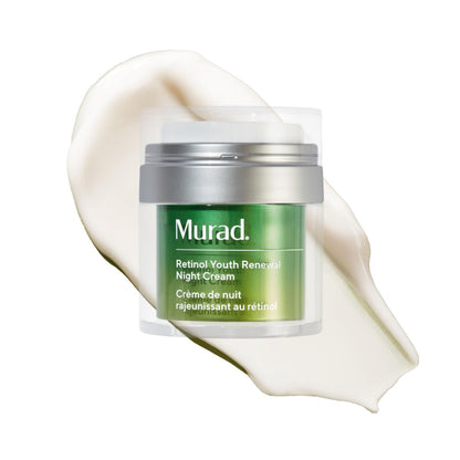 Murad Retinol Youth Renewal Night Cream - Anti-Aging Moisturizer with Retinol Tri-Active Technology and Niacinamide, Fights Wrinkles and Fine Lines, Boosts Radiance and Firms Skin - 1.7 Fl Oz Avelisse