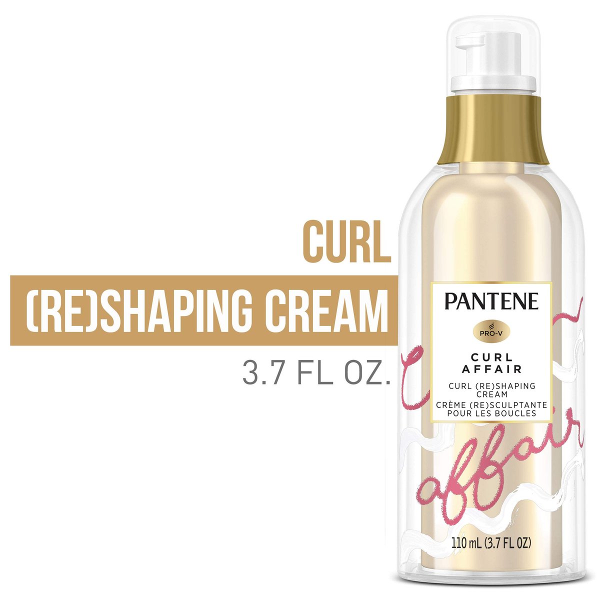 Pantene Curl Affair Curl (Re) Shaping Cream with Blackcurrant, Sulfate-Free, 3.7 oz Avelisse