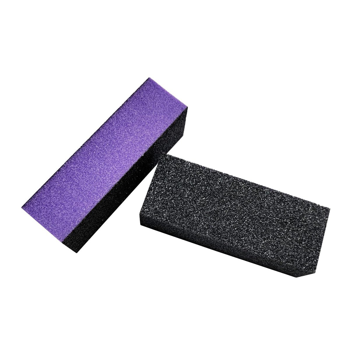 HeeYaa 10-Pack Nail Buffer Sanding Blocks - 100/180 Grit 3-Sided Nail Files for Manicure & Pedicure (Black Purple) - görsel 12