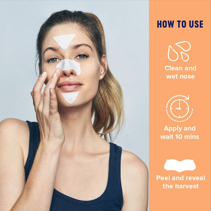 Bioré T-Zone Blackhead Remover Strips - Deep Cleansing Pore Strips for Nose, Face & Chin (15 Count)