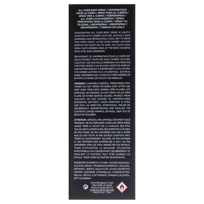 Tom Ford Ombre Leather All Over Body Spray - 4 oz Avelisse