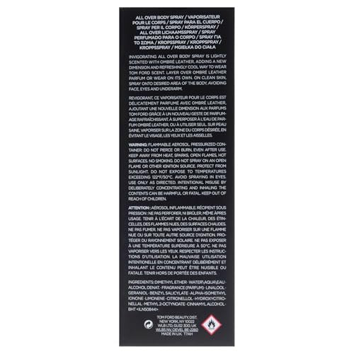 Tom Ford Ombre Leather All Over Body Spray - 4 oz Avelisse