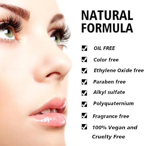 Mererke_Pretty Eyelash Extension Shampoo 60 ml + Brush - Eyelid Foaming Cleanser - Sensitive Paraben & Sulfate Free - Lash Wash and Bath for Extensions - Salon & Home Care - görsel 6