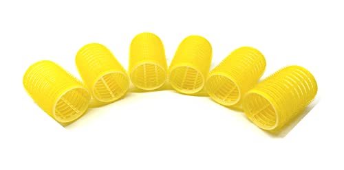 PRO WAVES 1-1/2" Self Grip Hair Rollers - 6 Count | No Heat Curls Set - görsel 6