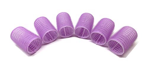 PRO WAVES 1-1/2" Self Grip Hair Rollers - 6 Count | No Heat Curls Set - görsel 10