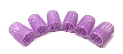 PRO WAVES 1-1/2" Self Grip Hair Rollers - 6 Count | No Heat Curls Set