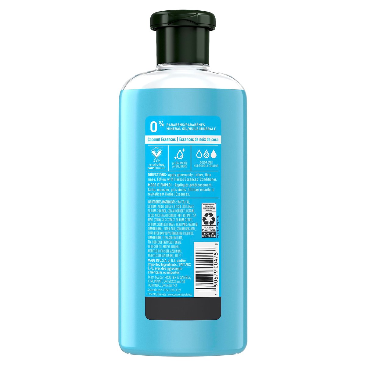Herbal Essences Hello Hydration Shampoo & Body Wash Deep Moisture for Hair, 11.7 Fl Oz - görsel 3