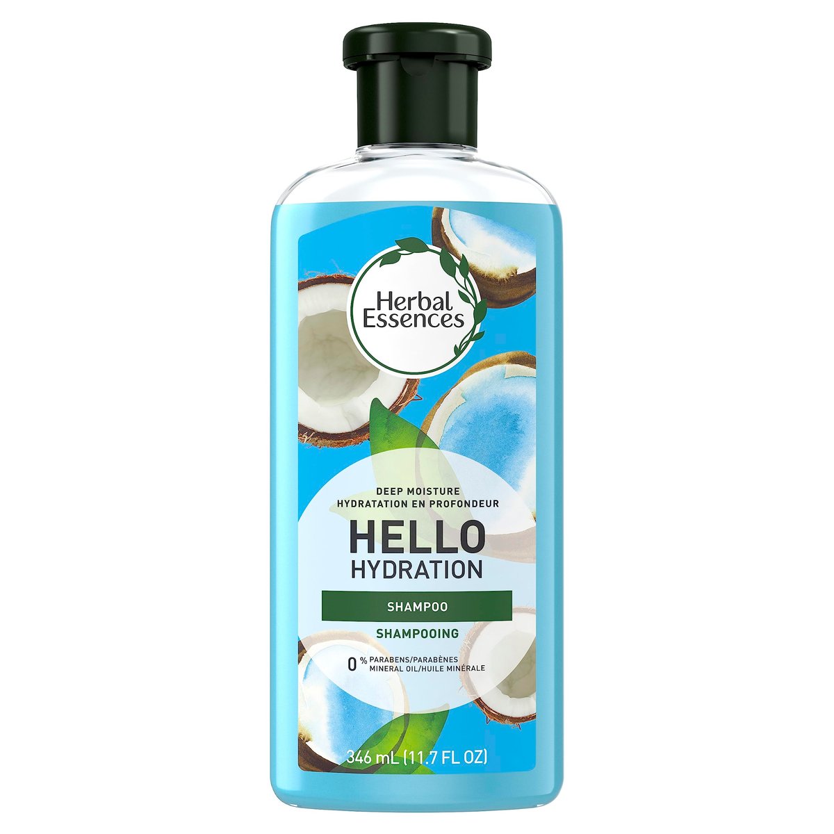 Herbal Essences Hello Hydration Shampoo & Body Wash Deep Moisture for Hair, 11.7 Fl Oz - görsel 1