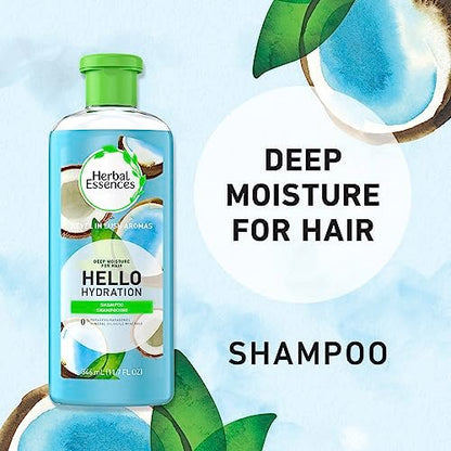 Herbal Essences Hello Hydration Shampoo & Body Wash Deep Moisture for Hair, 11.7 Fl Oz