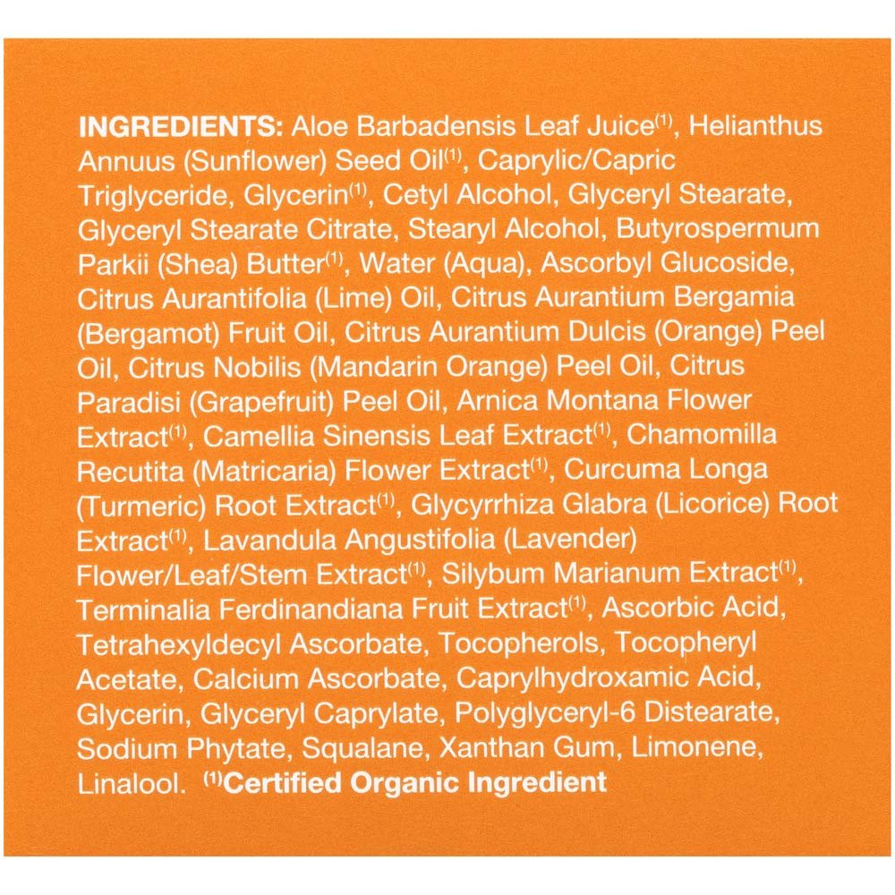 Avalon Organics Vitamin C Moisturizer - Plant-Based, Cruelty-Free Face Cream for Radiant Skin, 1.7 oz - görsel 8
