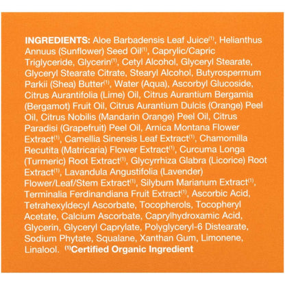 Avalon Organics Vitamin C Moisturizer - Plant-Based, Cruelty-Free Face Cream for Radiant Skin, 1.7 oz