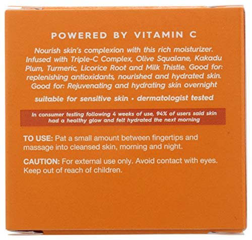 Avalon Organics Vitamin C Moisturizer - Plant-Based, Cruelty-Free Face Cream for Radiant Skin, 1.7 oz - görsel 5