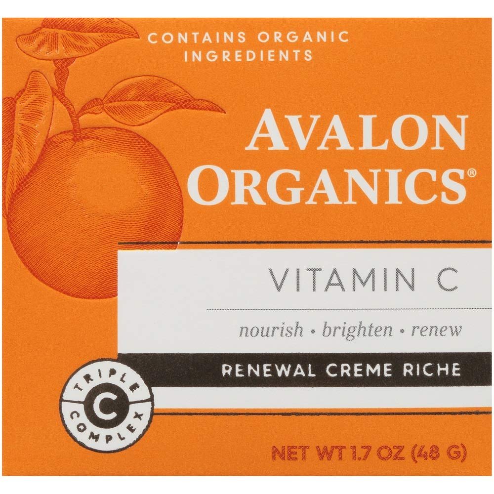Avalon Organics Vitamin C Moisturizer - Plant-Based, Cruelty-Free Face Cream for Radiant Skin, 1.7 oz - görsel 4