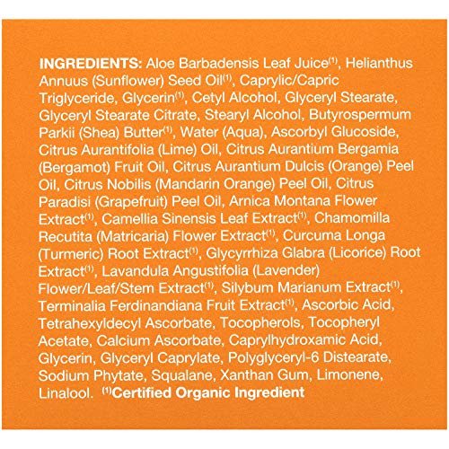 Avalon Organics Vitamin C Moisturizer - Plant-Based, Cruelty-Free Face Cream for Radiant Skin, 1.7 oz - görsel 7